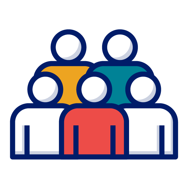 Icon of a group of people
